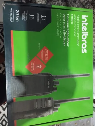 Rádio Comunicador Intelbras RC 3002 G2 (Walkie-Talkie)