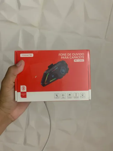 Fone de ouvido para capacete