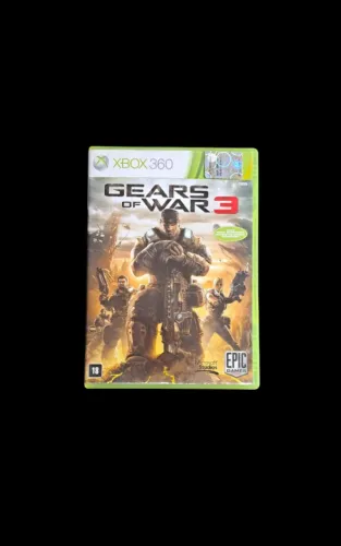 Jogo Xbox 360: Gears Of War 3 (Original Mídia Física)