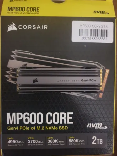 SSD NVME Corsair MP600 CORE 2TB