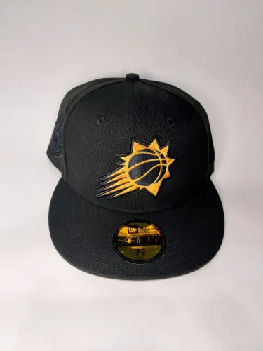 Boné Phoenix Suns preto - New era - Nba - Basquete - Aba reta