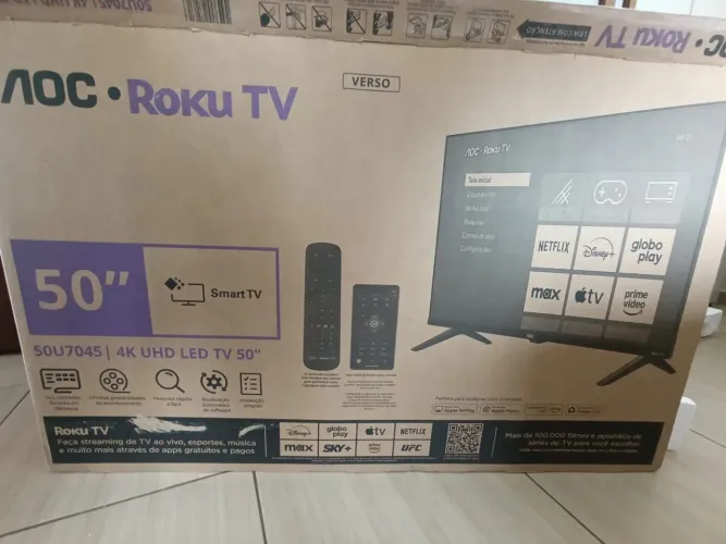 Tv Smart tv 50" AOC ladrada