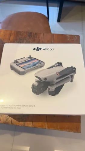 Drone DJI AIR 3S, novo, lacrado, homologados Anatel