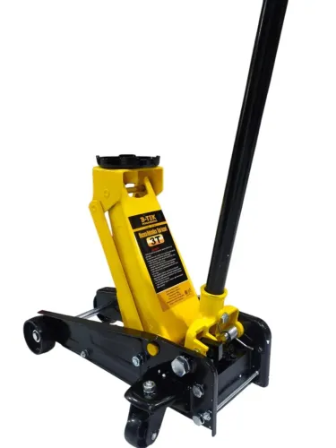 macaco hidraulico mecânico jacaré 3ton profissional bt650 61x37x20,5cm btek