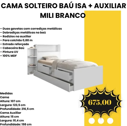 BICAMA SOLTEIRO