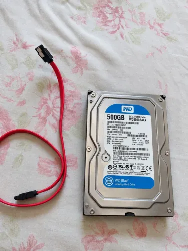 Fonte + HD 500gb