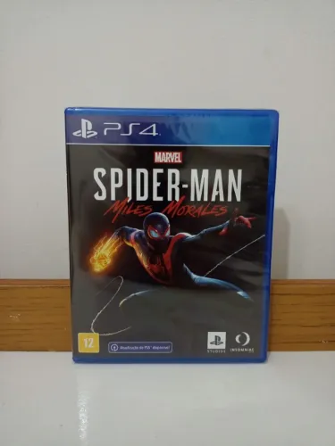 Jogo Spiderman Miles Morales Ps4 Novo Lacrado Mídia Física
