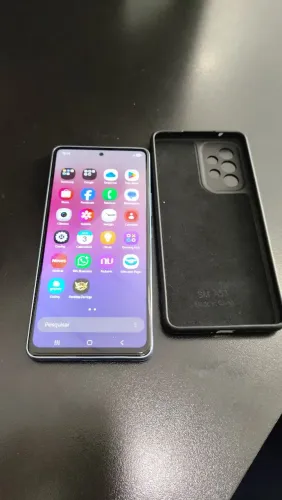 Samsung Galaxy A53 128GB 8GB Ram ( Não aceito pagamento pela Olx pay ) só pessoalmente