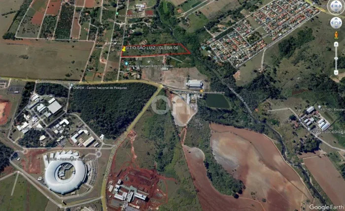 área - Cidade Universitária - Campinas