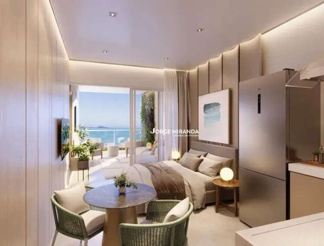 Studio à venda, 38 m² por R$ 798.610 - Praia da Cerca - Guarapari/ES