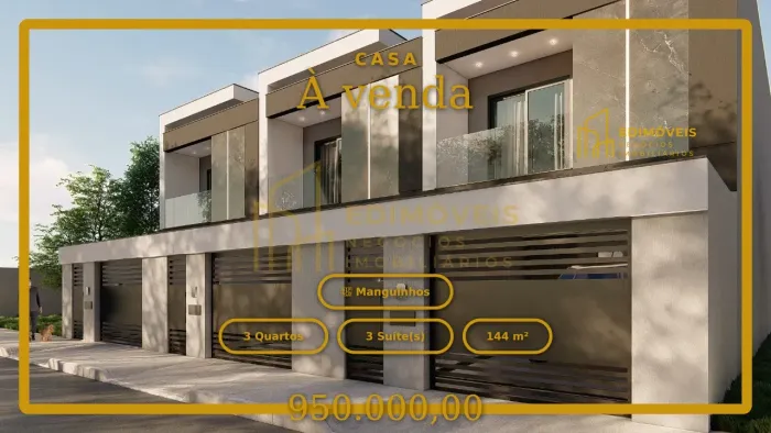 Casa Duplex em Manguinhos: Espaço e Segurança para Viver Bem