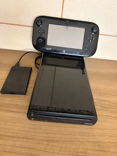Wii U Black Completo com Vários Jogos