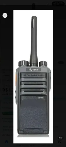 Rádio hytera comunicação 5 KM