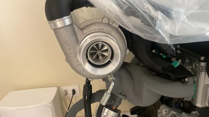 Turbina master power R494 .50 zero sem uso, apenas montada fora do carro