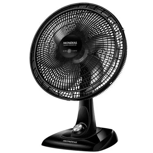 Ventilador de Mesa Mondial Super Power 40cm VSP40 B 6 Pás 3 Velocidades Preto