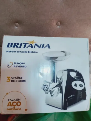 moedor de carne eletrico britania