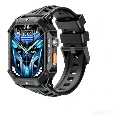 Smartwatch Haylou Iron N1 Black - Ultra Resistente (Militar) - Novo na Caixa