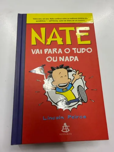 Livro Nate vai para o tudo ou nada