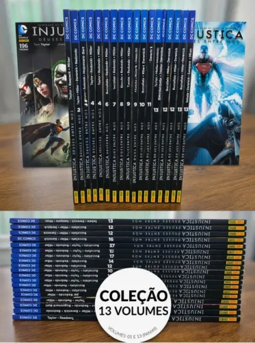Coleção Injustiça: Deuses Entre Nós (Panini) - 13 Vols. COMPLETA