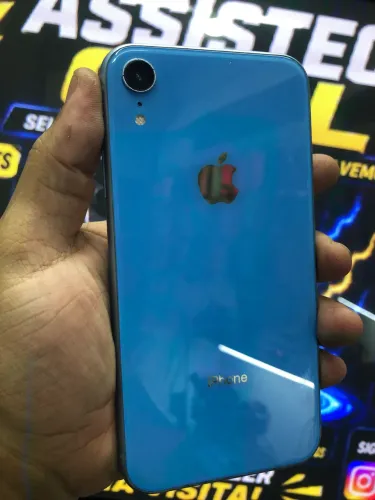 iPhone XR azul - 128gb todo original*FACE ID OFF*