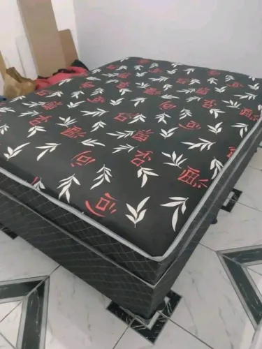 CAMA CASAL BOX CONJUGADA 20CM COM MOLAS ENSACADAS OU SEM 690,00