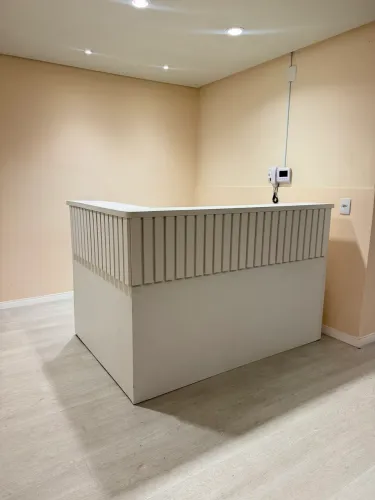 Balcão de recepção