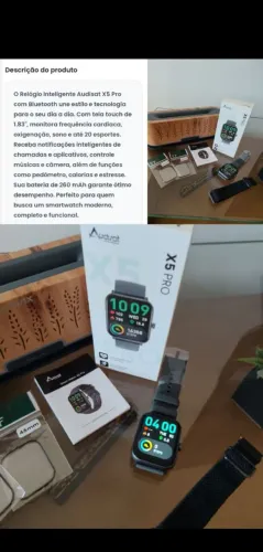 Relógio Audisat X5 Pro (Novo)