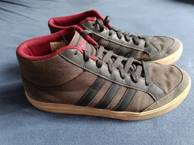 Tênis Adidas AO Hook Shoot II W G96737 couro camurça n° 41