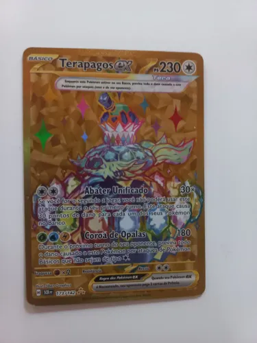 Carta Terapagos EX - Pokemon TCG