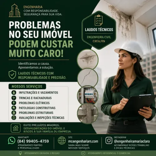 PROBLEMAS COM INFILTRAÇÕES, TRINCAS OU RACHADURAS?