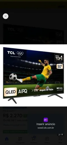 Tv smart tcl 50 