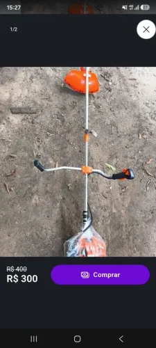 Roçadeira 175cc novo