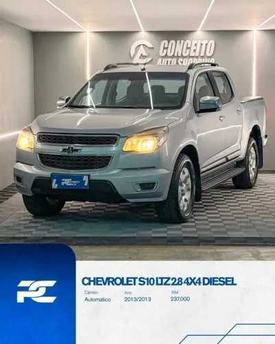 Chevrolet S10 Pick-up LTZ 2.8 TDI 4X2 CD Dies.aut 2013
