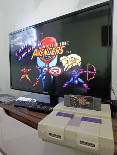 Fita de Super Nintendo Vingadores
