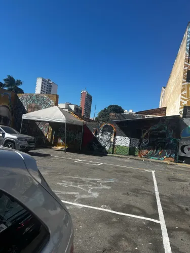 Tenda piramidal branca 4x4