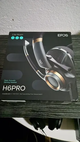Fone gamer epos h6pro open-ear verde