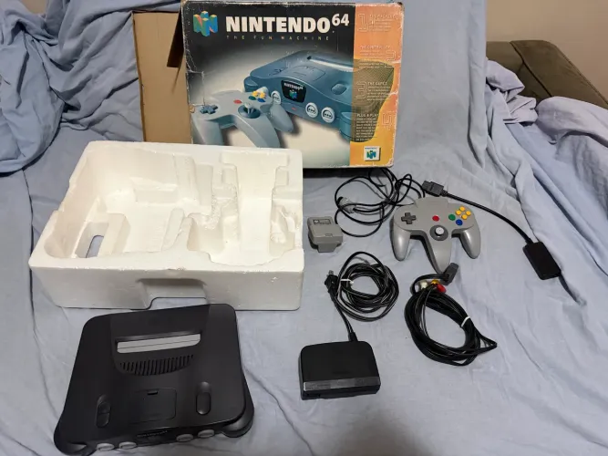 Nintendo 64 completo funcionando