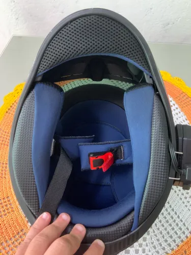 Capacete novo zero + comunicador!