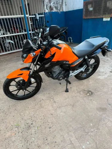 Honda Cg Titan 160 serie especial laranja 2025 3.000km valor 17.900