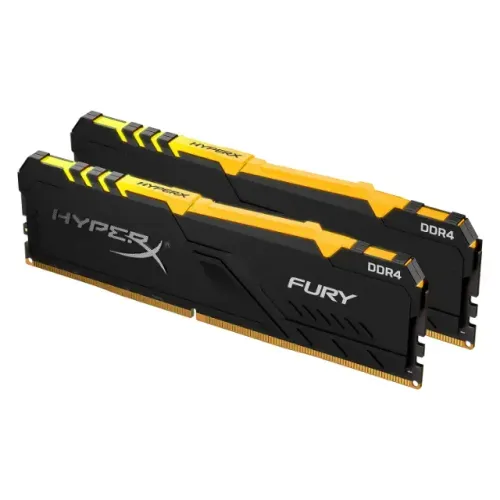 Memória RAM Kingston HyperX Fury RGB 16GB (2x8GB) DDR4 2666MHz