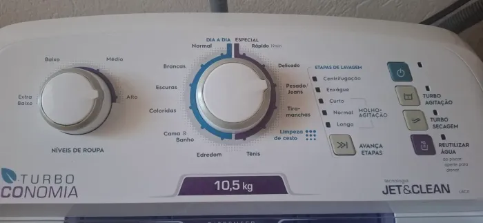 Máquina de lavar de 10,5kg