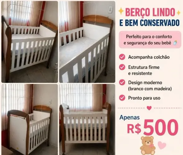 Berço para crianças