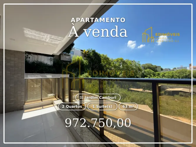 Linda Unidade em Jardim Camburi: 2 Quartos e Acabamento de Alto Padrão!