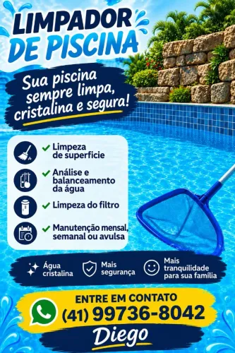 Limpeza de piscinas