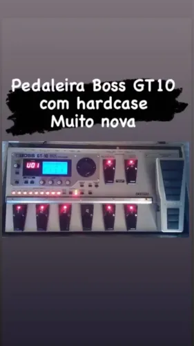 Pedaleira Boss GT10