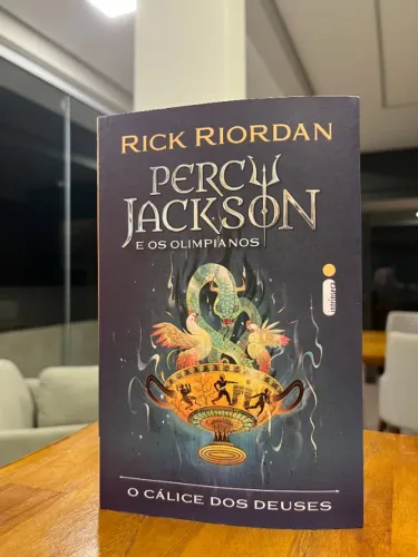 O CÁLICE DOS DEUSES - PERCY JACKSON - ESTADO DE NOVO!
