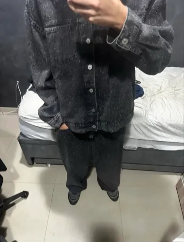 Conjunto Jeans Baggy - Jaqueta + Calça - Completo