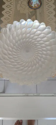 Centro de mesa porcelana branca