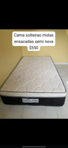 Cama solteirao semi nova