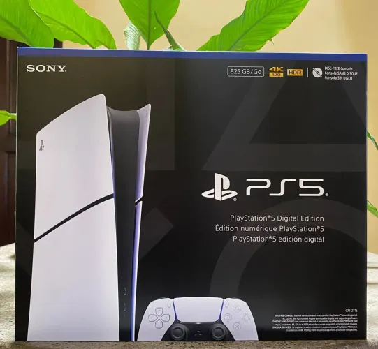 Ps5 slim digital 825GB lacrado com garantia